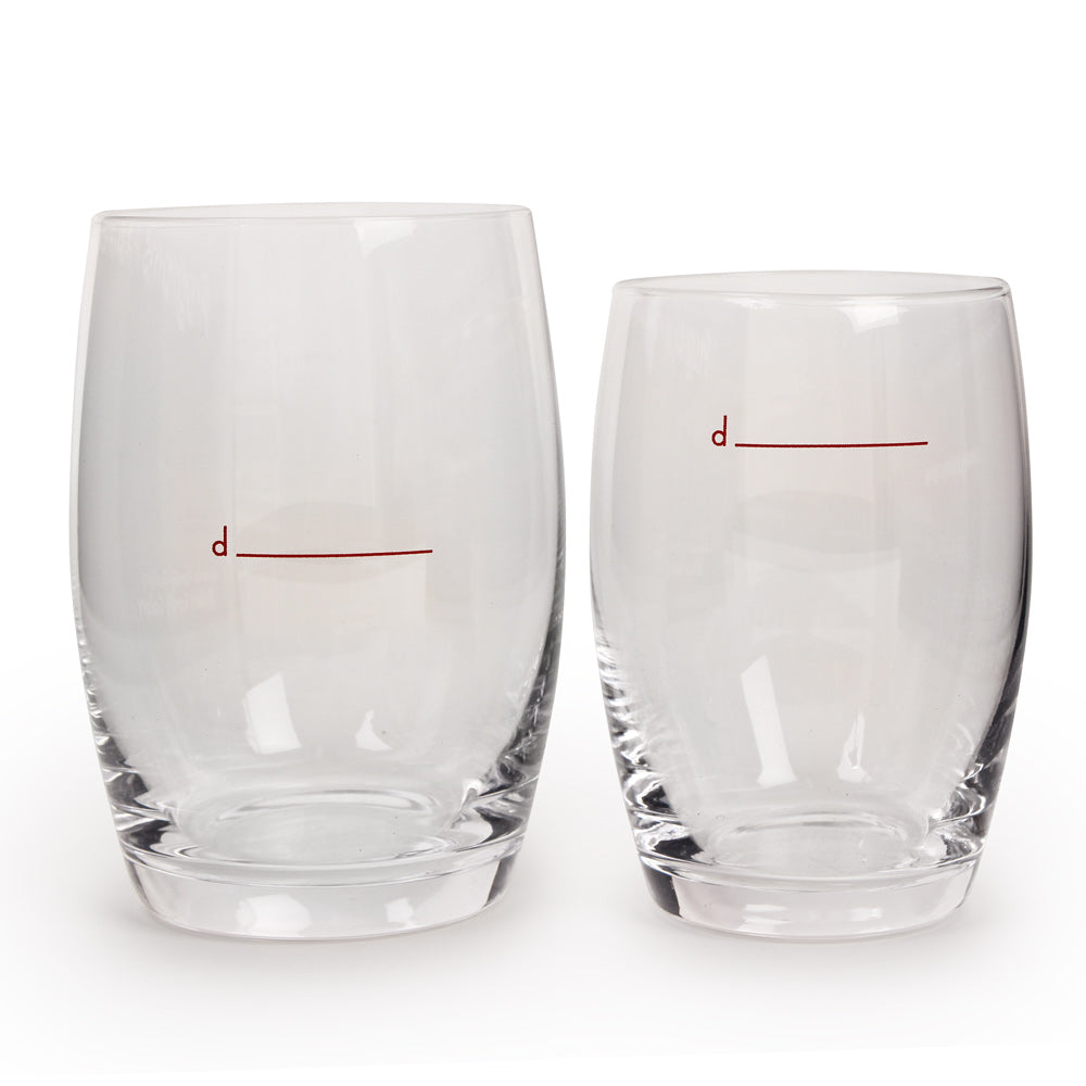 Ripple Champagne Smoke Glasses: Set of 2 - SFMOMA Museum Store